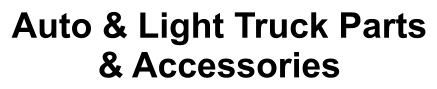 Auto & Light Truck Parts & Accessories