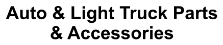 Auto & Light Truck Parts & Accessories